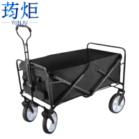 荺炬露营车8寸4cm轮个