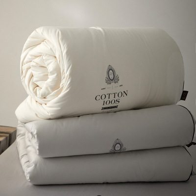 高端A类长绒棉80大豆被子秋冬季加厚保暖被芯四季通用春秋被