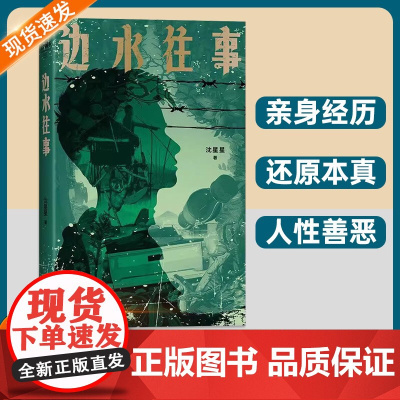 边水往事原著正版沈星星著郭麒麟吴镇宇主演原著同名小说文学作品自身的亲身经历现代纪实报告文学随笔书排行榜天津人民出版社