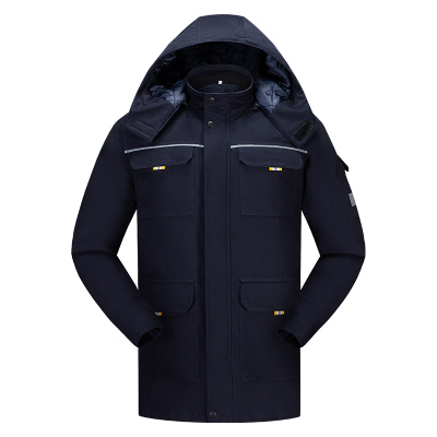 天鸣TMG 8902J纯棉加厚中长款可拆卸内胆冬装 防寒服 棉服 源头工厂 可定制S-5XL 件