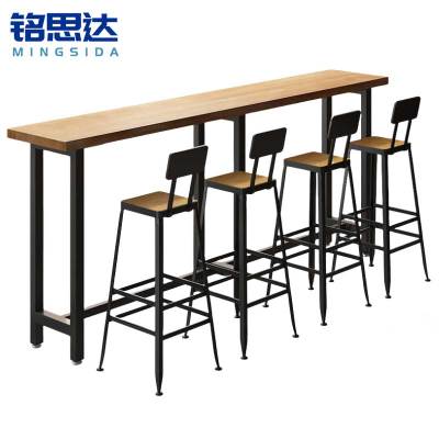 铭思达吧台桌一桌四椅套