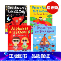 名家Nick Sharratt4册合售 [正版]英文原版绘本 名家Nick Sharratt 4册 One to Ten