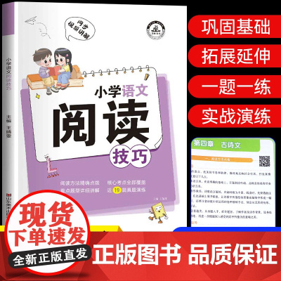 小学语文阅读解题技巧一二三四五六年级课外阅读理解专项训练书人教版每日一练答题技巧万能公式法模板上册下册练习册题小升初强化