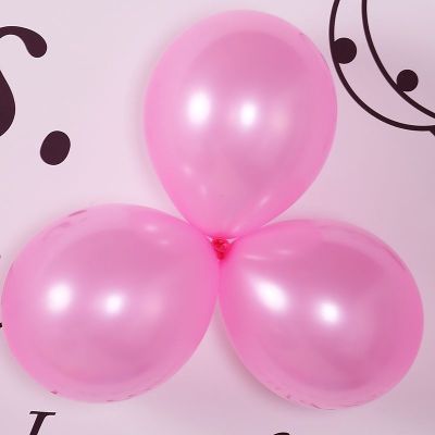 家柏饰(CORATED)派对儿童珠光加厚100个气球 结婚庆用品装饰生日婚房布置可爱批發