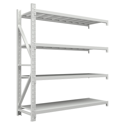 臻远 ZYCC-ZX-11 重型货架副架 1500*500*2000 灰白色每层平均承重500公斤