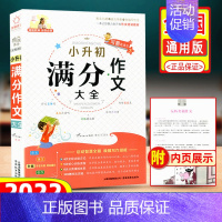 [正版]教师全程点拨 小升初满分作文大全 小学生3-6年级作文大全三年级四五六年级写作阅读起步获奖分类素材范文上册下册教