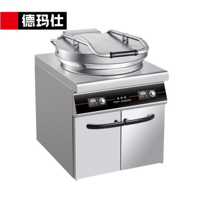 德玛仕(DEMASHI) 大型双面加热 自动电热大号烤饼炉 烙饼机 YCD54-G(380V 柜式款54CM盘面)A