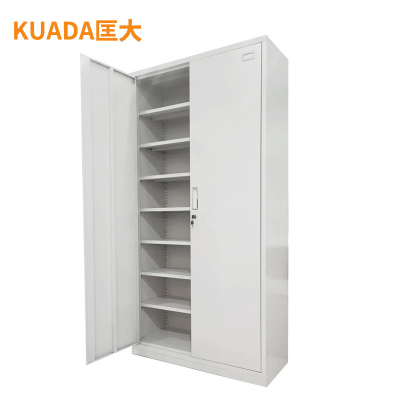 匡大文件柜八层凭证柜铁皮柜办公文件资料储存柜钢制八层凭证柜KDT372