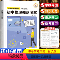 初中物理知识图解 初中通用 [正版]初中物理知识点汇总图解知识大全公式手册基础清单初一初二初三教辅辅导书思维导图必刷题中