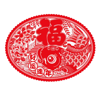 锦瑞星新年装饰窗花50*70cm/张