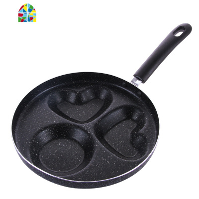 煎鸡蛋锅不粘平底锅家用迷你荷包蛋蛋饺锅模具煎蛋24cm FENGHOU 4孔(24厘米)