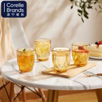 康宁餐具 VISIONS钻石水杯4件组250ML