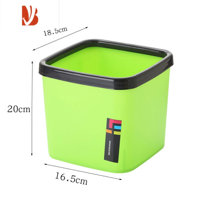三维工匠桌面垃圾桶家用迷你小型车载创意小号床头桌上茶几上放的盒有无盖