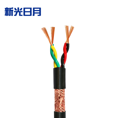 新光日月聚氯乙烯绝缘绞型屏蔽电线ZC-RVVSP 3×1mm²/米