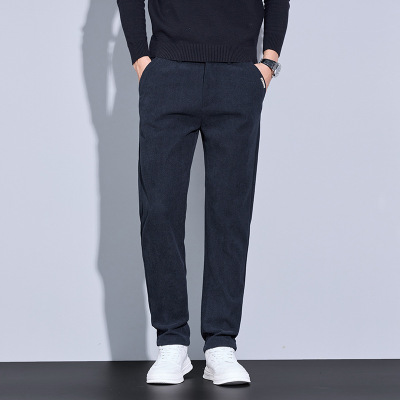 |直筒休闲裤男士早秋新款潮牌简约百搭轻奢商务垂感宽松款