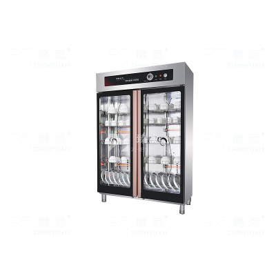 臻远 ZY4042906 商用消毒柜餐具碗筷消毒柜臭氧红外线消毒 双开门