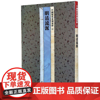 中国历代篆刻集粹4:明清流派 篆刻工具字典书名家篆刻自学教材印谱印章基础入门教程 官玺私玺印章印谱历代古印赏析临摹正版书
