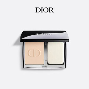 迪奥(Dior)锁妆粉饼10g 柔焦定妆哑光遮瑕 0N浅白肤色