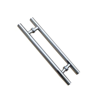 历途科技 加厚不锈钢玻璃门拉手 长1500*孔距1100 对