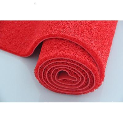 美帮汇丝圈地垫进入户可裁剪垫脚垫pvc大红迎宾地毯家用防滑垫定制