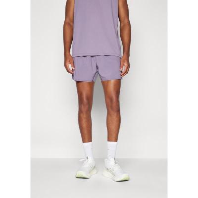 Asics男士快速干燥运动短裤透气弹性腰围侧口袋设计