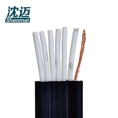 沈迈 铜芯扁电缆 YFFB-7*1.5mm² /米