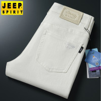 JEEP SPIRIT秋冬男士直筒休闲裤宽松商务弹力百搭三防工艺长裤子