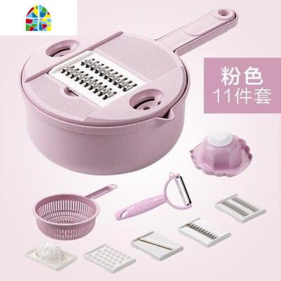 抱丝器 家用萝卜刨丝器 老式大号仿刀切丝器卷心菜挂土豆皮防刮手 FENGHOU 蓝色K