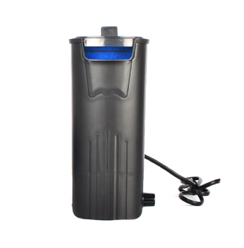 乌龟缸过滤器低水位内置圆形鱼缸过滤器式循环过滤小型过滤桶