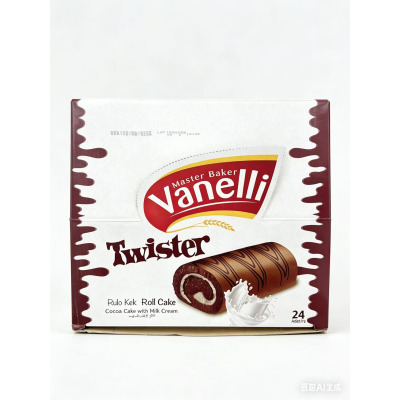 老亚Vanelli巧克力瑞士卷蛋糕糕点