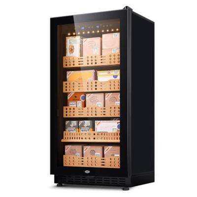 尊堡 BX-208 恒温恒湿雪茄柜 压缩机制冷 可调湿抽湿专业级冷藏 黑色