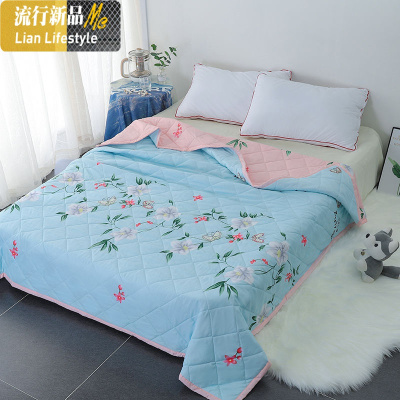 纤梦家纺 新款夏凉被空调被 可水人双人儿童被 春秋薄被子 三维工匠
