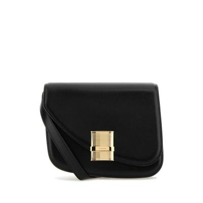 Salvatore Ferragamo女士真皮金色五金斜挎包 手提单肩包 潮流百搭日常通勤小方包