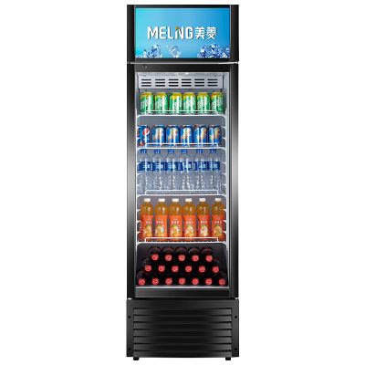 美菱(MeiLing)冷藏柜冷藏展示柜保鲜饮料柜商用超市陈列冰箱水果饮料 SC-289LHM
