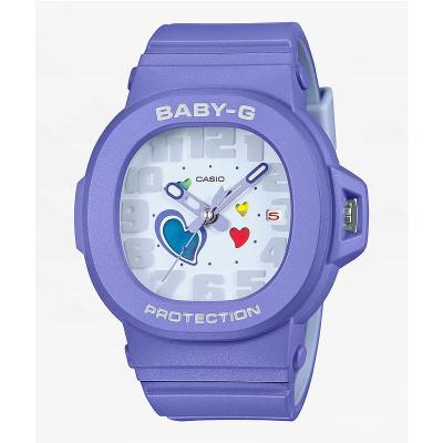 GSHOCK中性手表色变心形日韩腕表BGA106A防震休闲腕表日常穿搭