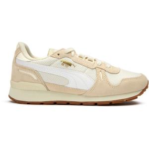 彪马(Puma)复古跑鞋女鞋休闲运动鞋白 gum底耐穿橡胶底透气舒适女