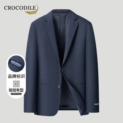 鳄鱼恤CROCODILE 男士秋冬时尚商务西装休闲百搭外套