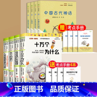 四年级上下册 [正版]快乐读书吧四年级上册全4册阅读课外书必读希腊神话故事山海经儿童版小学生中国古代神话世界神话传说彩插
