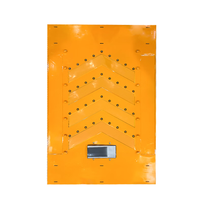 明特佳 MTJ-FTZ22010.8W IP65 DC6V 75闪/分钟 供电方式电池 LED太阳能标志灯 套 黄色