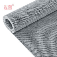 温馨 PVC防滑地垫 灰色5mm*1.6m宽 米