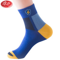 浪莎刺绣亮色男袜HT5089J*1双