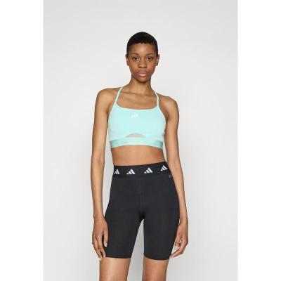 Adidas轻便支撑女款运动文胸时尚透气休闲运动内衣