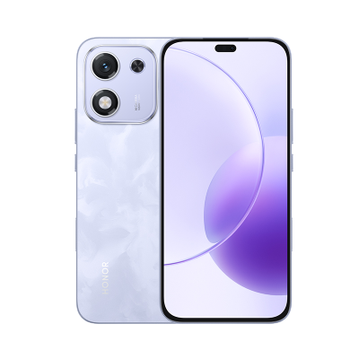 荣耀 X70i 12GB+512GB玉兰紫 AI版 5G智能手机 直屏抗摔防水高品质 轻薄OLED护眼大屏