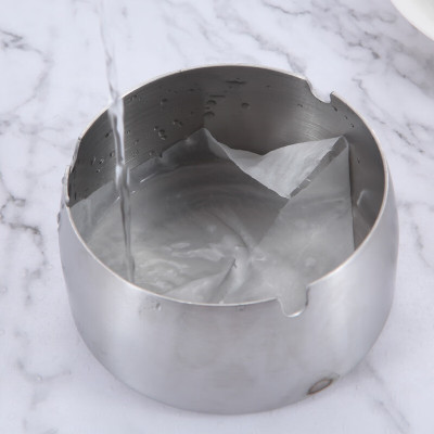 吾吾叁吾不锈钢烟灰缸 8*5cm