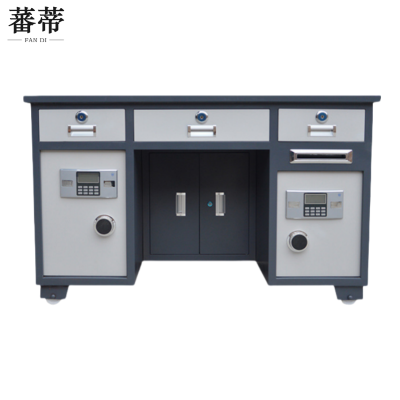 蕃蒂保险桌1.3米双柜张