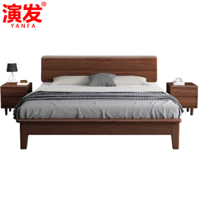 演发 床+2床头柜 1.35米 套