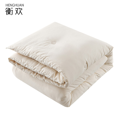 衡欢(HENGHUAN)大豆纤维被棉被褥羽丝绒保暖被芯通用1.5m床6斤秋冬被 RZ-BZ02/床
