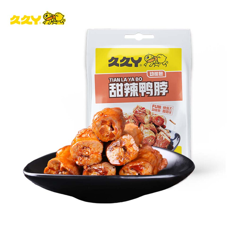 久久丫甜辣鸭脖140g(新潮版)*2