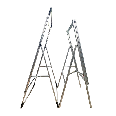 铝合金可移动手提海报落地展示架