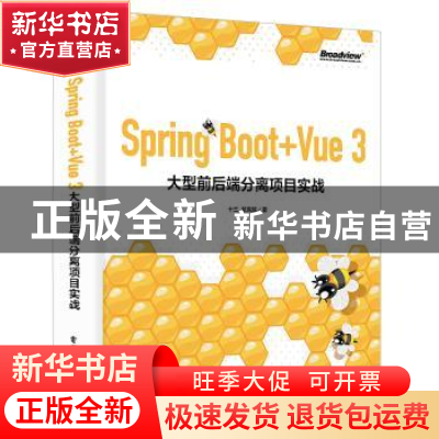 正版 Spring Boot+Vue 3 大型前后端分离项目实战 十三 电子工业